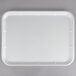 A white rectangular CKF foam school tray.