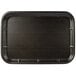 A black rectangular CKF foam school tray.