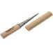 A Barfly Japanese stainless steel ice carving knife with a wooden handle.
