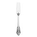 A Libbey Giovanni stainless steel dinner fork with a silver handle.