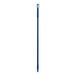 A blue fiberglass broom/squeegee handle with threaded ends.