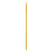 A yellow plastic Carlisle Sparta broom/squeegee handle.