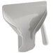 A white plastic Vollrath FryBagger with a right handle.