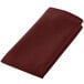 a close-up of a red cloth