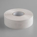 A roll of white Garvey My Turn tickets with a white circular surface.