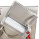 The white Estella upper roller cover for a dough preparation machine.