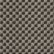 An iron gray woven vinyl rectangle placemat with a woven pattern.