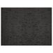 A black rectangular H. Risch, Inc. Vino slate placemat with black lines.