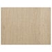 A rectangular faux wood placemat with a white background.