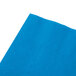 A pack of marina blue Hoffmaster cocktail napkins.