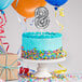 a close up of a cake