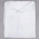 Cordova White Polypropylene Coveralls with a zipper in a transparent bag.