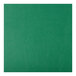 A detached green vinyl padded seat for a Lancaster Table & Seating cross back bar stool.
