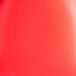 The red vinyl seat of a Lancaster Table & Seating cross back bar stool.