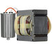 A Satco metal halide ballast with a coil and a capacitor.