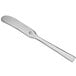 A Reserve by Libbey Santorini Mirror stainless steel butter spreader with a handle.