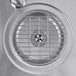 A Delfield stainless steel drop-in water station with a sink and ice storage chest.