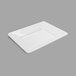 A white rectangular Delfin melamine tray.