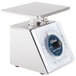 An Edlund stainless steel portion scale with a digital display.