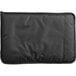 A black rectangular Cambro GoBag thermal pad with a zipper.