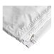 A white wall kit with a zipper, designed for 10' x 10' canopies.