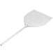 An American Metalcraft aluminum pizza peel with a long handle.