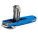 A blue and silver Pacific Handy Cutter with a knife blade.