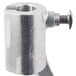 A close up of the Hobart aluminum dough hook for 12 qt. bowls.
