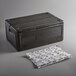CaterGator Dash Black Full Size EPP Flip Down Insulated Food Pan Carrier with Microcore Heavy-Duty Hot or Cold Pack