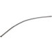 Crescent Suite B60BN6 5' Stainless Steel Curved Shower Curtain Rod with Brushed Nickel Finish