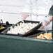 a close-up of food in a pan