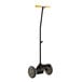 A black and yellow Regency hand truck with wheels.