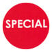 A red round label with the word 'SPECIAL' in white text.