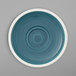 A blue and white Villeroy & Boch Artesano Ocean porcelain saucer.