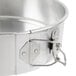 A Chicago Metallic aluminum springform cake pan with a latch.