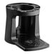 A black plastic Bunn TF ThermoFresh server stand with a hole.