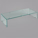 An Avantco refrigerated countertop prep rail with a sneeze guard on a table.