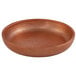 An American Metalcraft copper seafood tray with a textured surface.