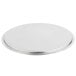 A silver circular Vollrath Wear-Ever pot / pan cover.