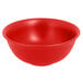 A RAK Porcelain Neo Fusion ember red bowl.