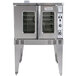 Garland MCO-GS-10S Natural Gas Single Deck Standard Depth Full Size Convection Oven with Analog Controls - 60,000 BTU