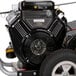 A black and white Simpson Vanguard gas powered engine.