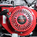 A Simpson 49-State Compliant trailer pressure washer with a red Honda engine.