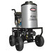 A Simpson King Brute gas powered pressure washer on wheels.