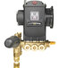 A black and gold Simpson pressure washer valve.