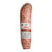 A Citterio Hot Sopressata 6 lb. Stick package wrapped in plastic.