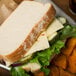 a close up of food