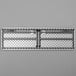 A white rectangular Flash Furniture plastic table with metal rods.