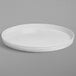 An American Metalcraft Del Mar white plastic serving tray lid.