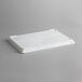 A white plastic lid for a Baker's Mark dough proofing box.